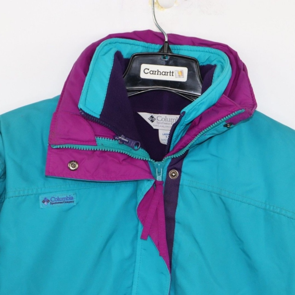Vintage New Columbia Bugaboo Parka Snow Jacket S - Picture 2 of 8